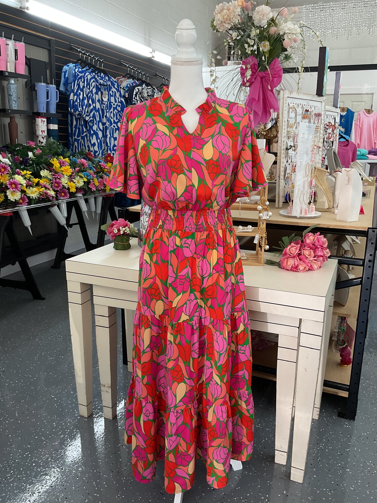 The Rosé Garden Dress