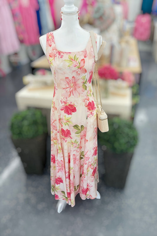 JD Pink Sunset Petals Dress