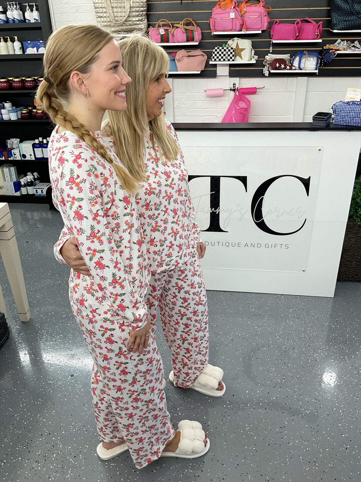 MS Sweet Dreams Floral Pajama Set