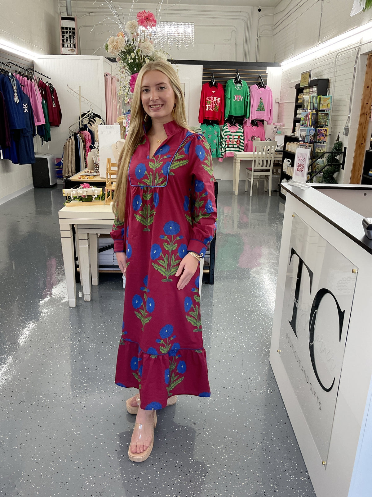 Berry Bloom Dress