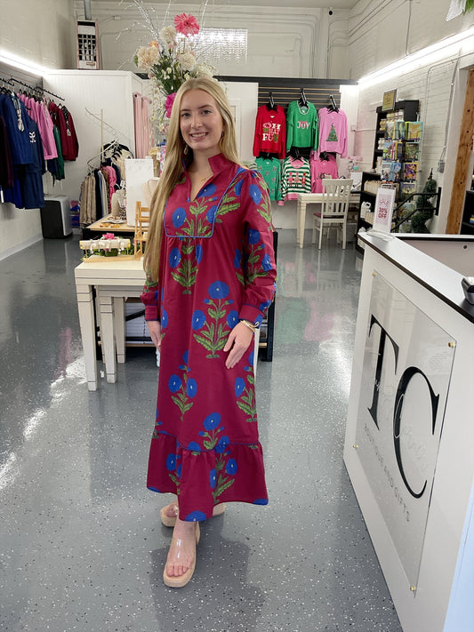 Berry Bloom Dress
