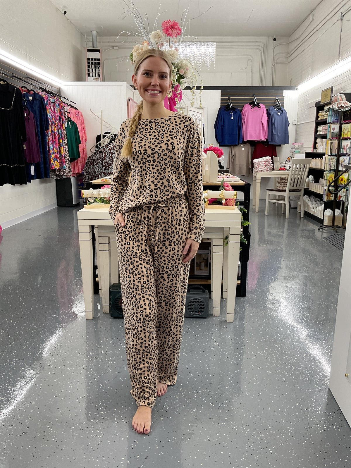 MS Leopard Dreams Pajama Set