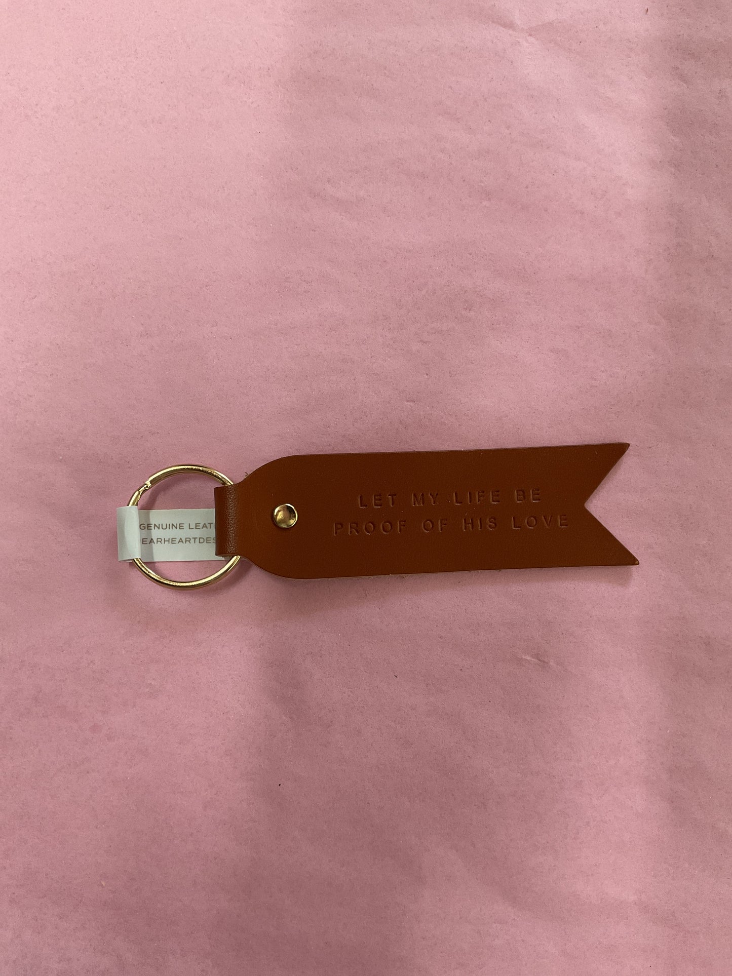 Proof Of His Love Key Fob