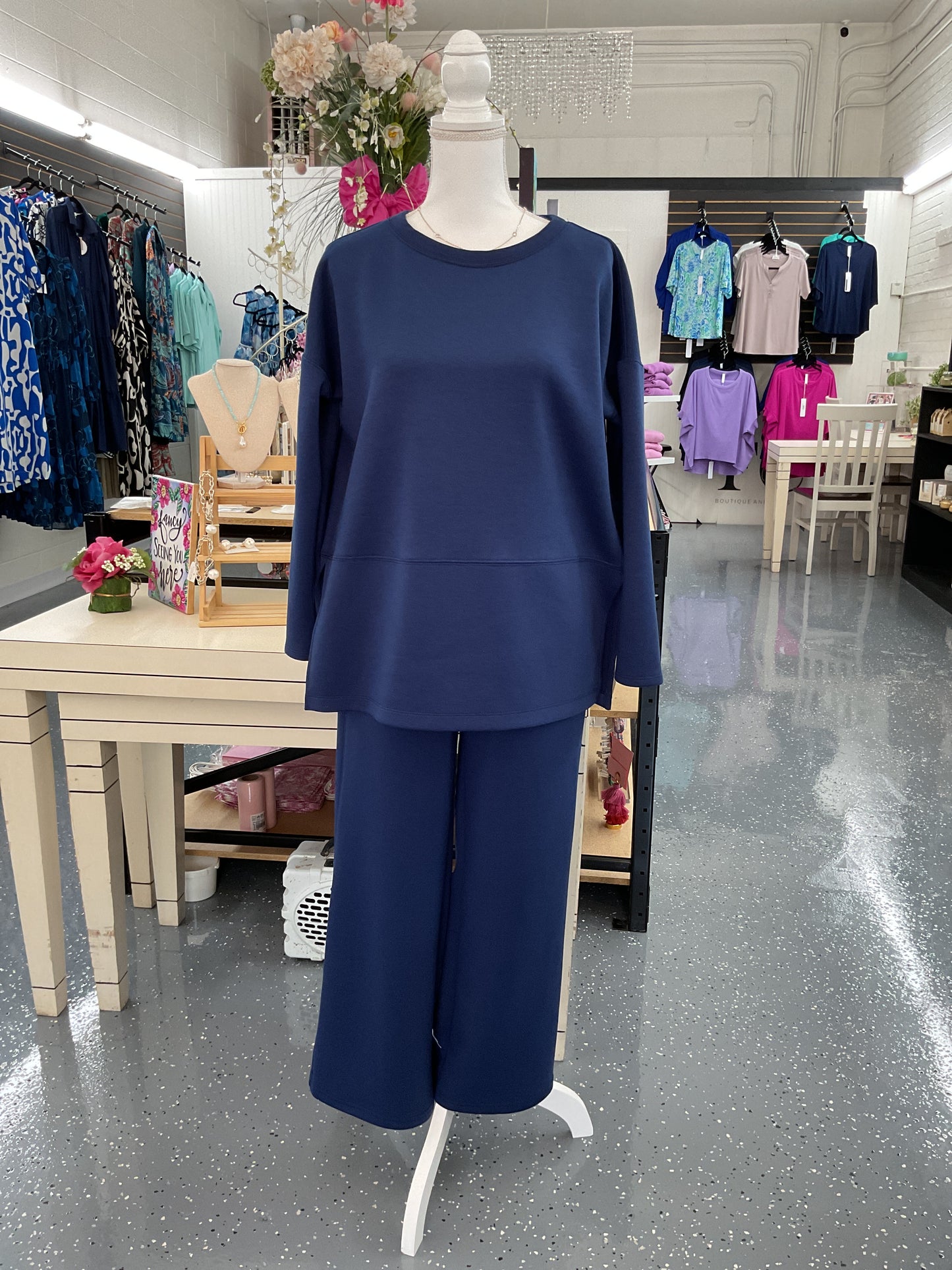 The Navy Cozy Set
