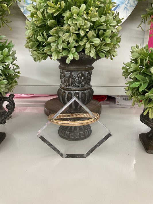 Gold Rolling Bracelet