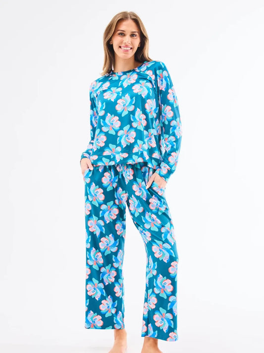Center Stage Green Pajama Set