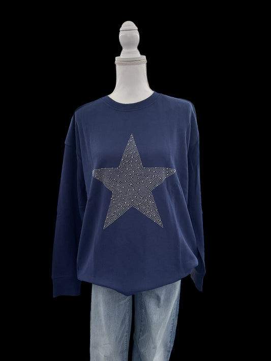 S Star Sweatshirt Navy
