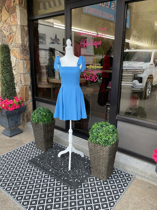 Blue Daydream Romper