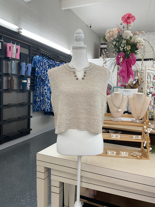 Sand Dune Knit Tank