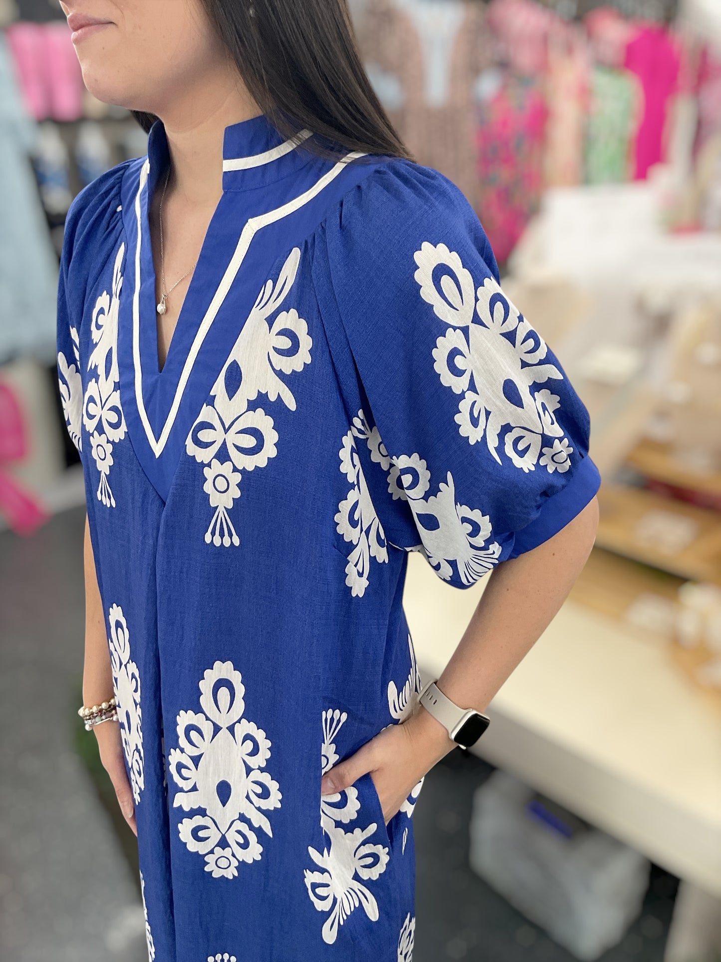 Cobalt Coast Dress