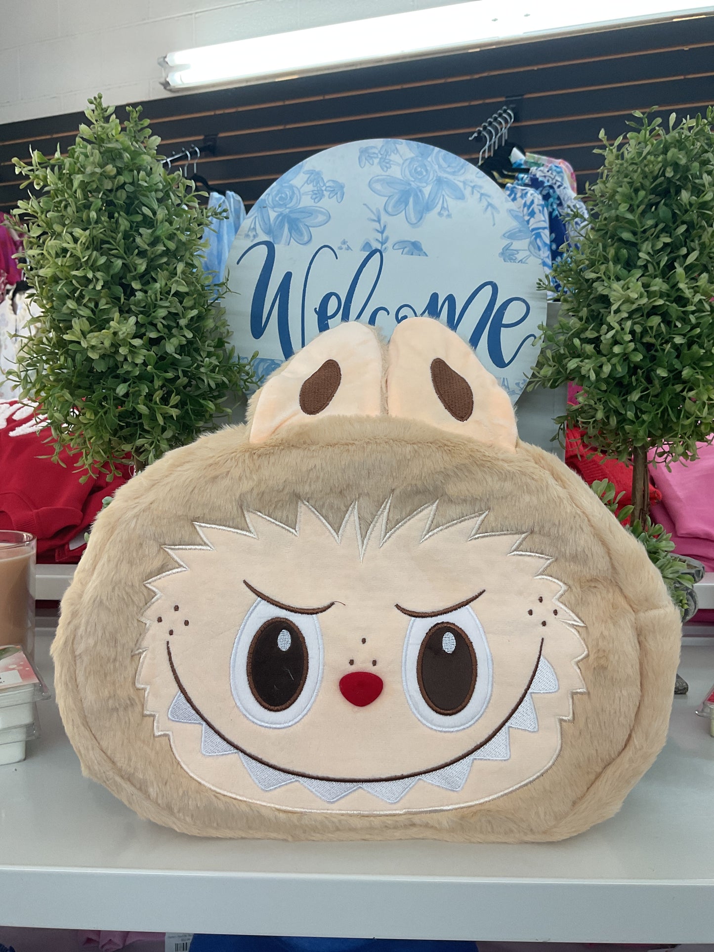 Monster BackPack Beige Bag