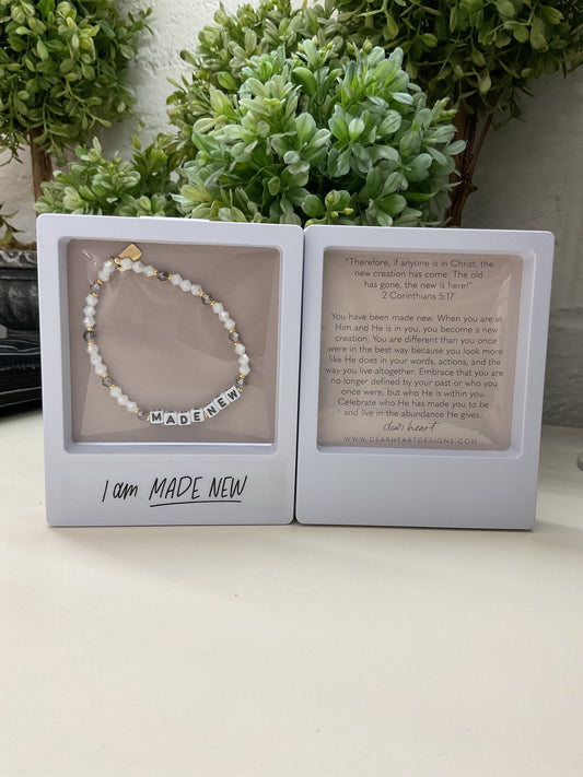I am MADE NEW Bracelet