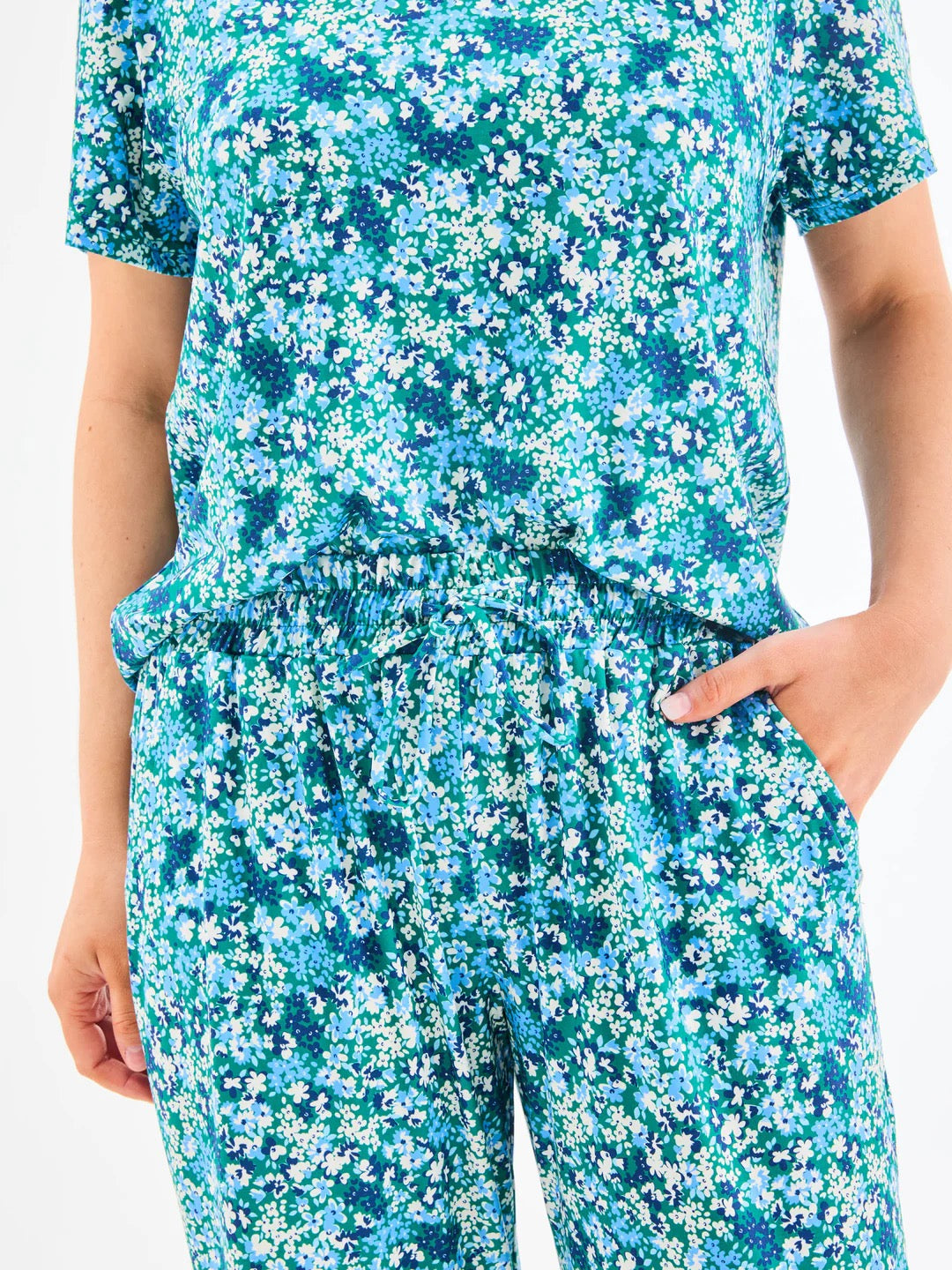 Day Dreaming Blue Pajama Set