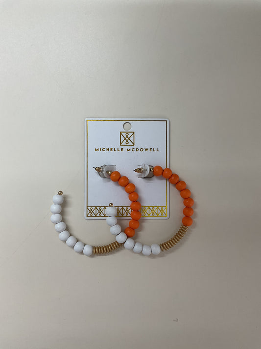 MM Large Beaded Hoop O/W