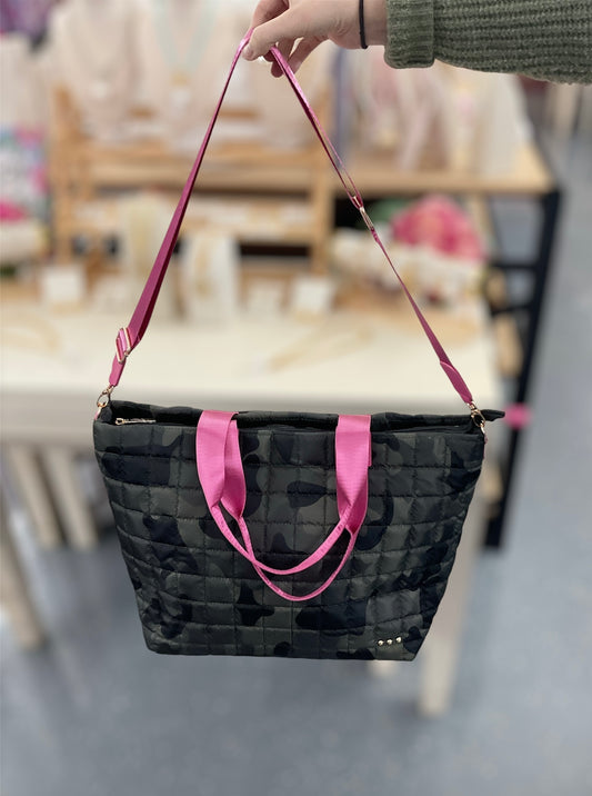 Day Dreamer Camo Tote Bag