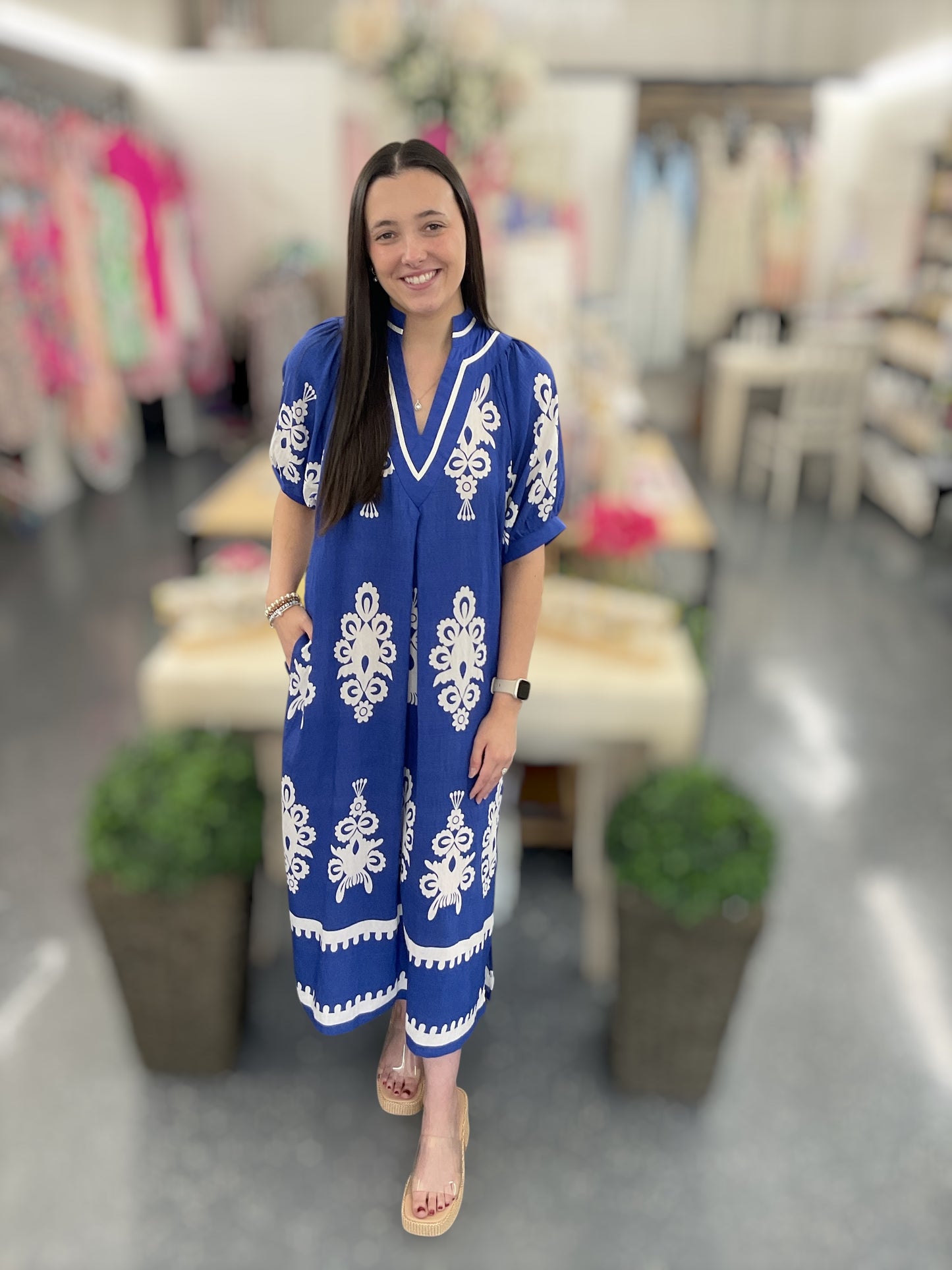 Cobalt Coast Dress