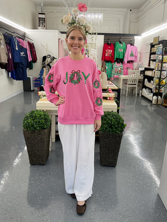 Sequin Joy Sweatshirt