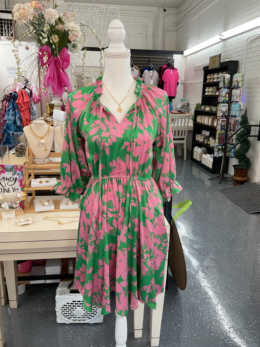Tropical Bloom Dress