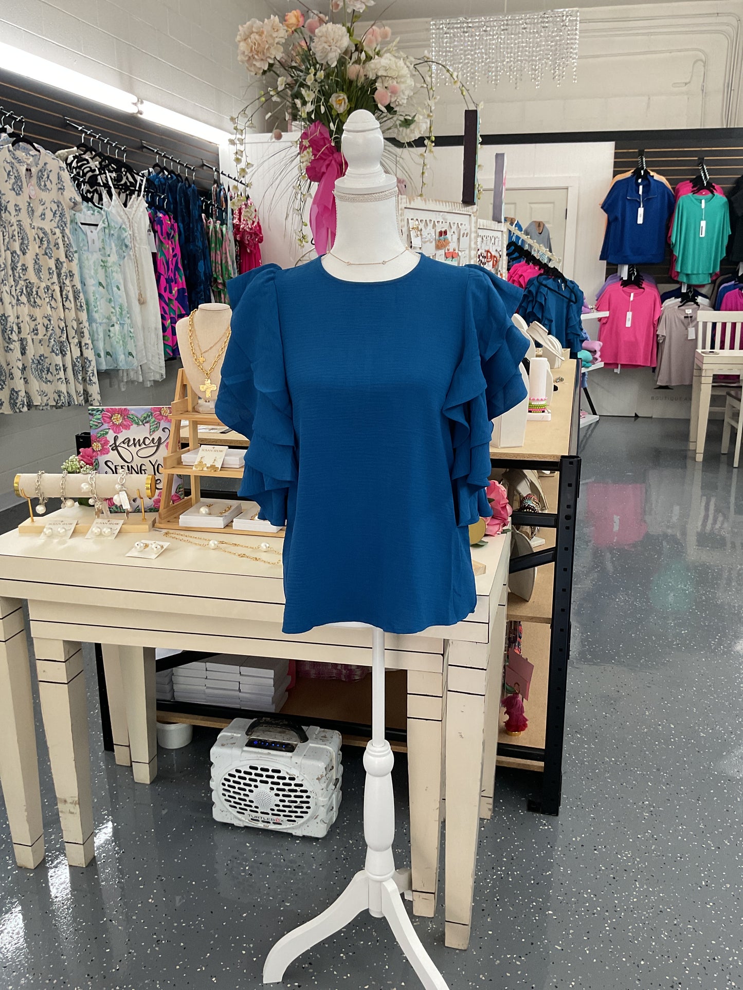 Blue Belle Blouse