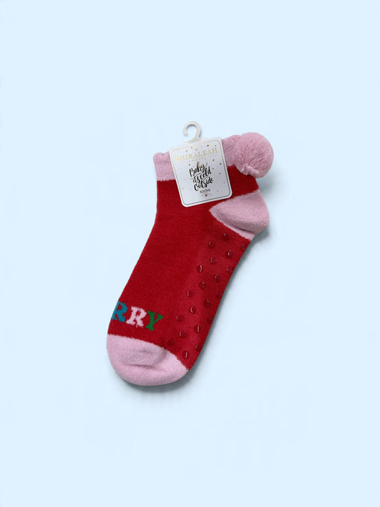 Very Merry Home Socks