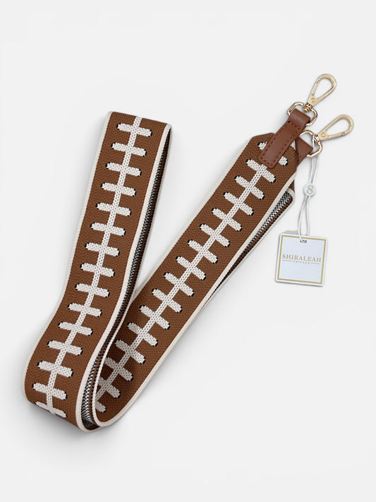 Shiraleah Football Lace Bag Strap