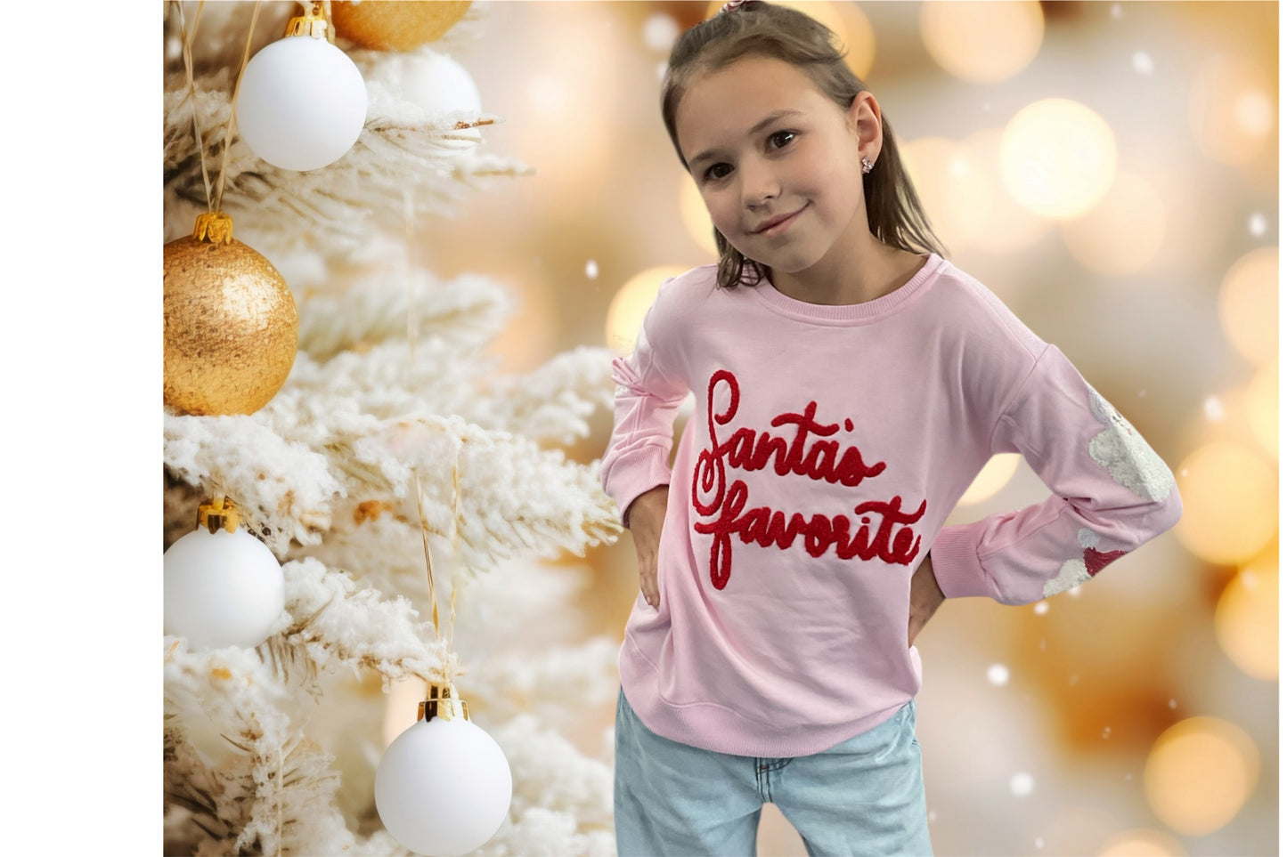 Santa’s Favorite Youth Sweatshirt