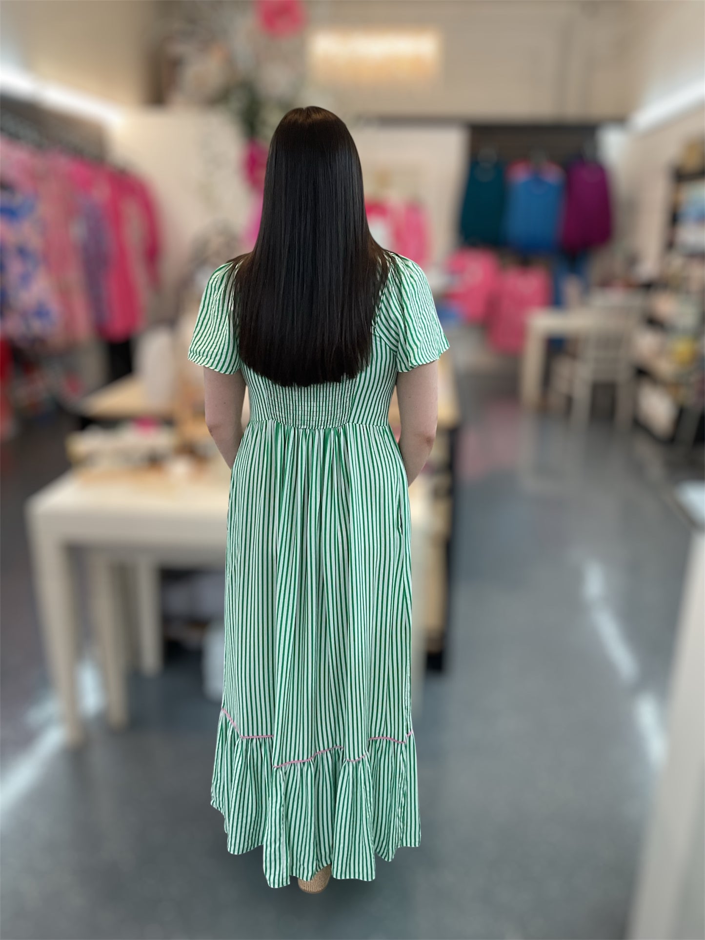 Sweet Magnolia Stripe Dress
