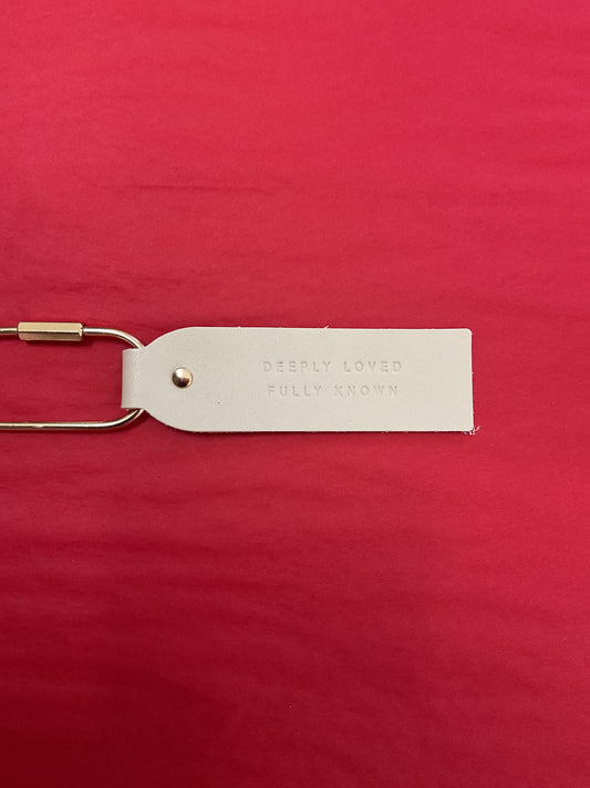 Deeply Loved Key Fob