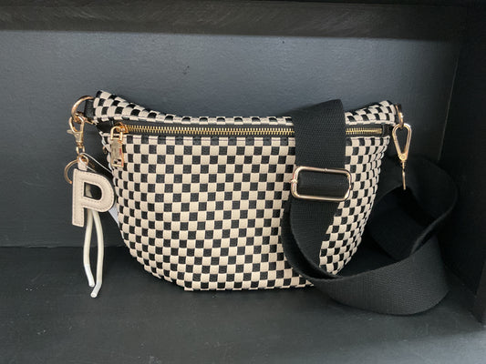 Initial Bag Charm P
