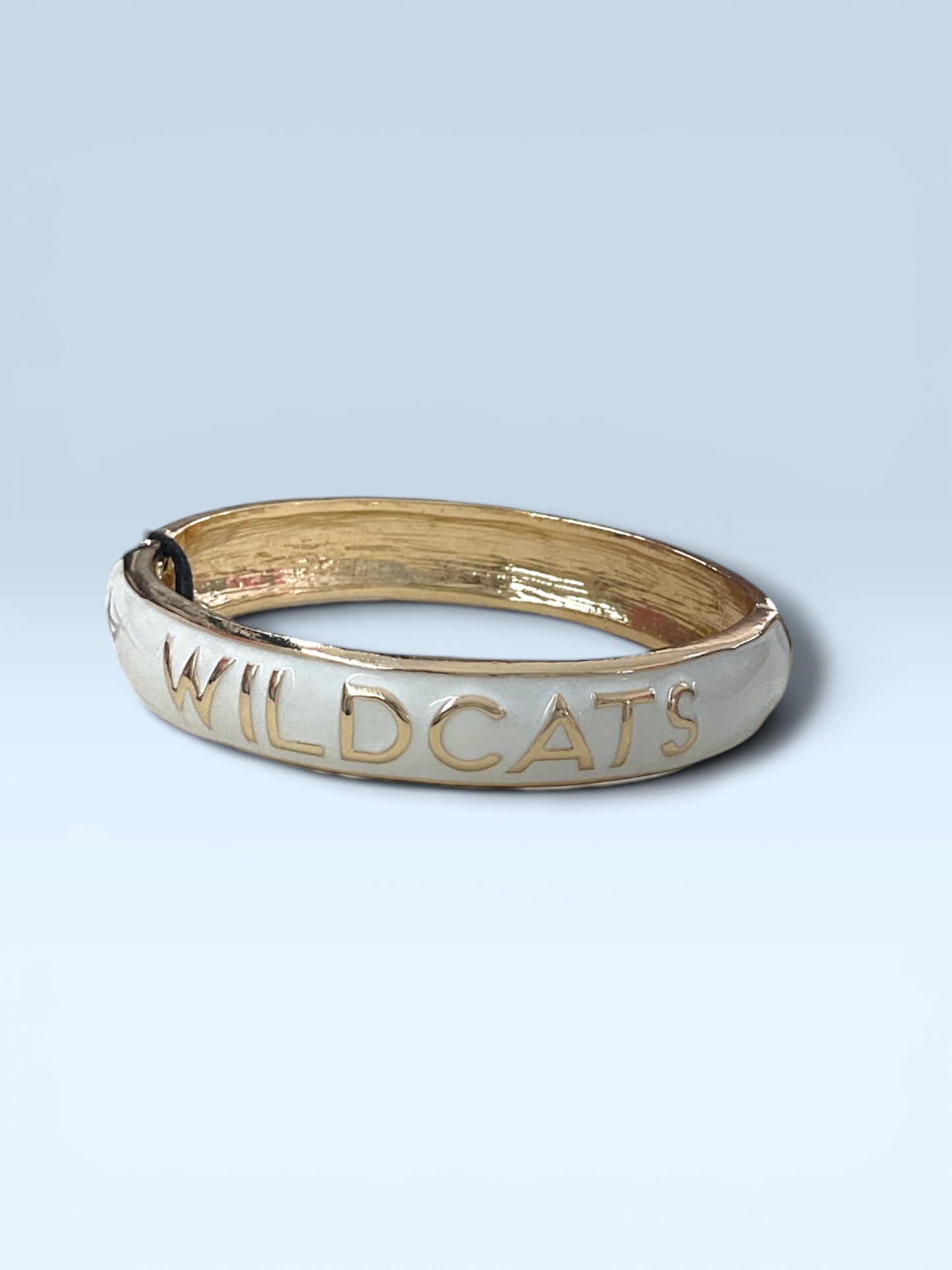 Kentucky Wildcats White Hinge Bangle