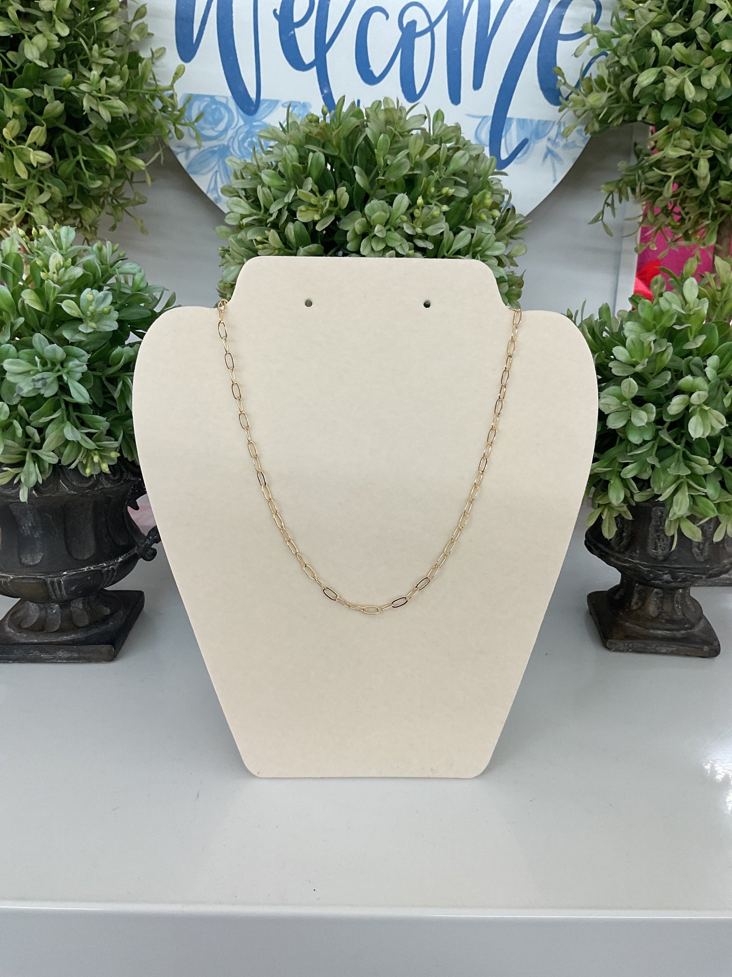 18in Charm Necklace Chain