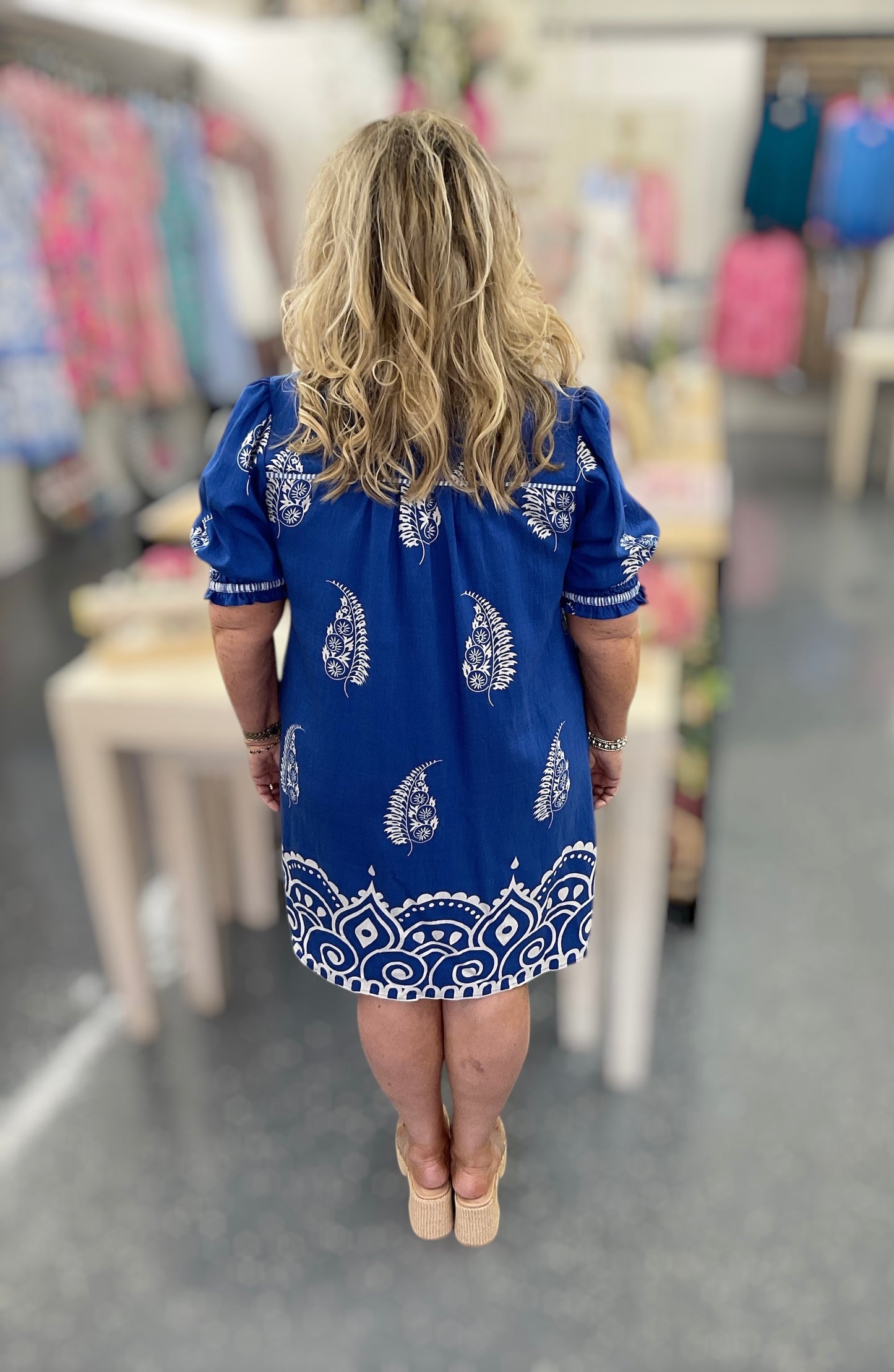 Sapphire Charm Dress