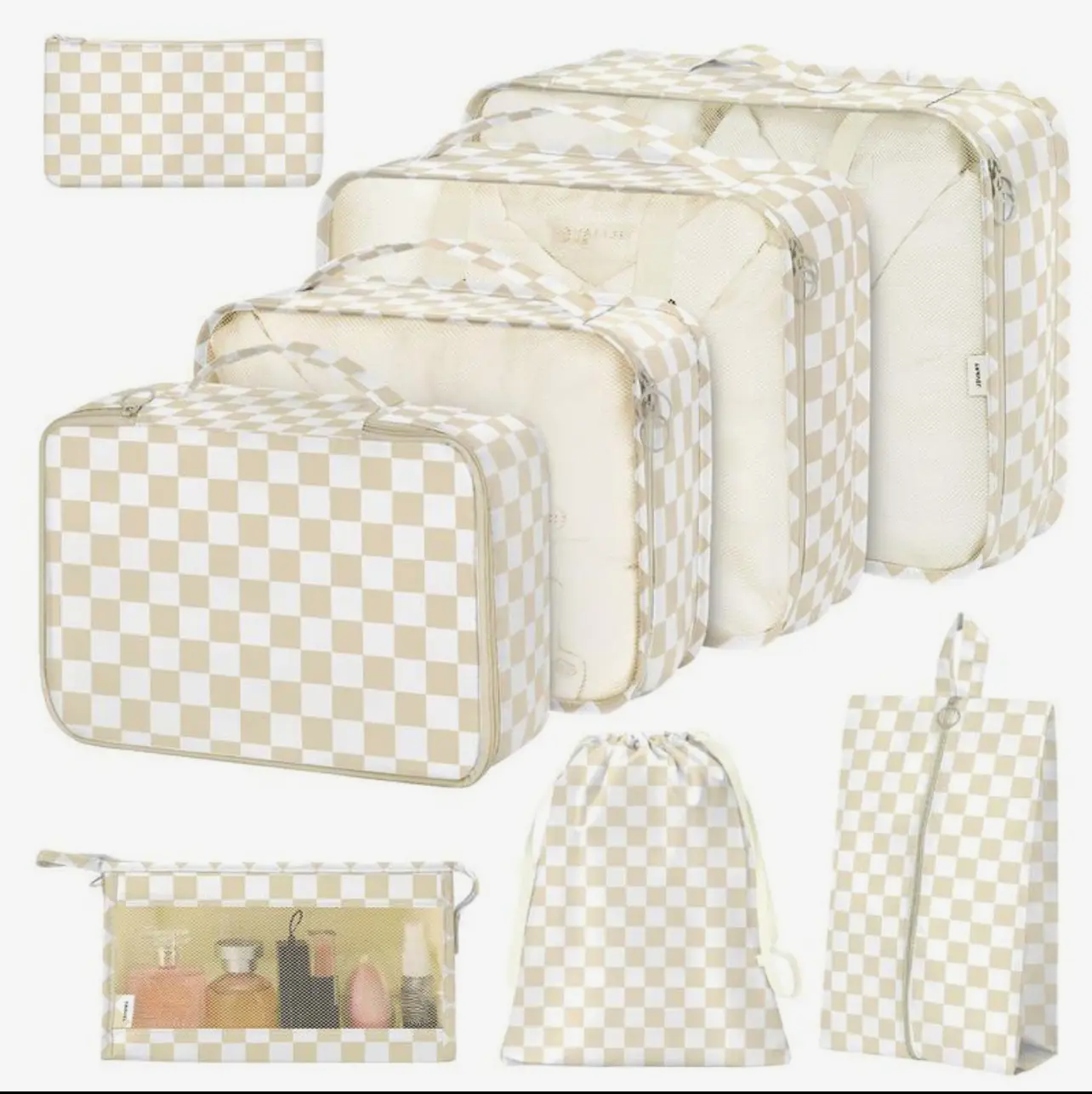 8 Piece Packing Cube Set