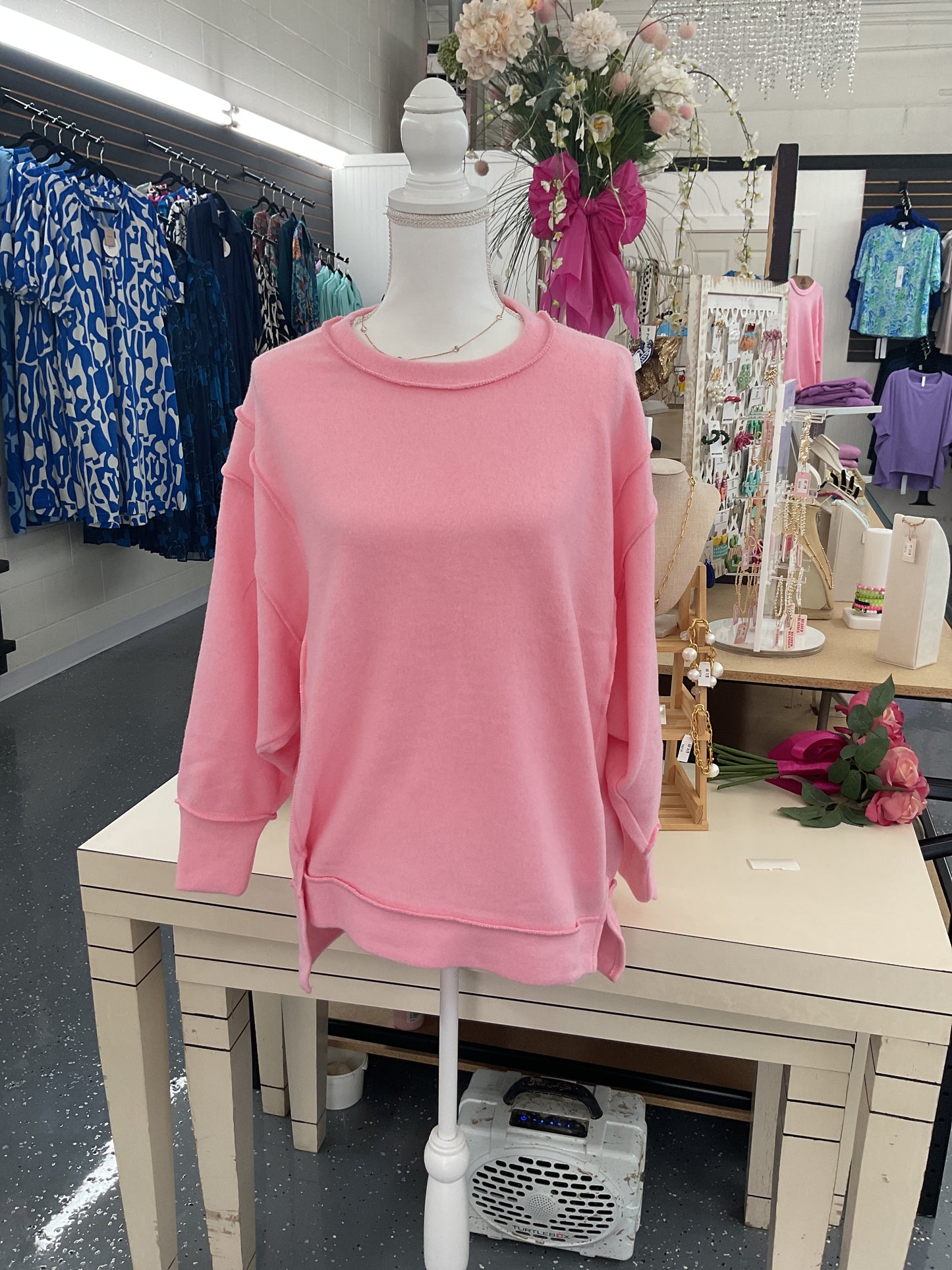 Pastel Pink Pullover