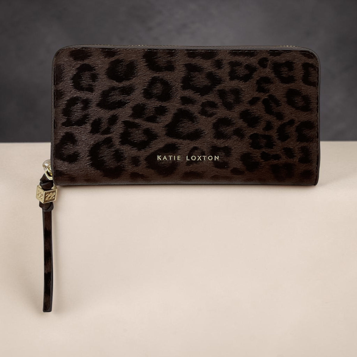 KL Wallet Chocolate Leopard