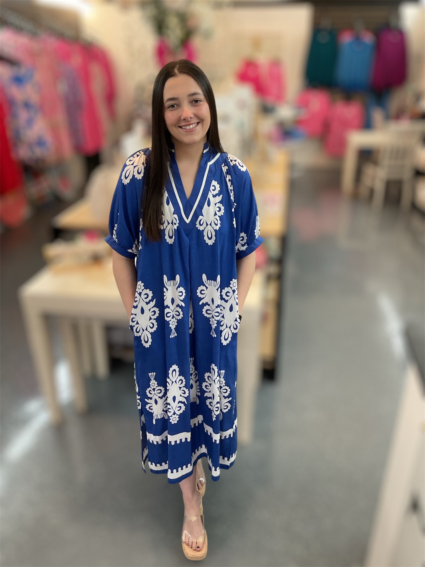Mediterranean Breeze Dress