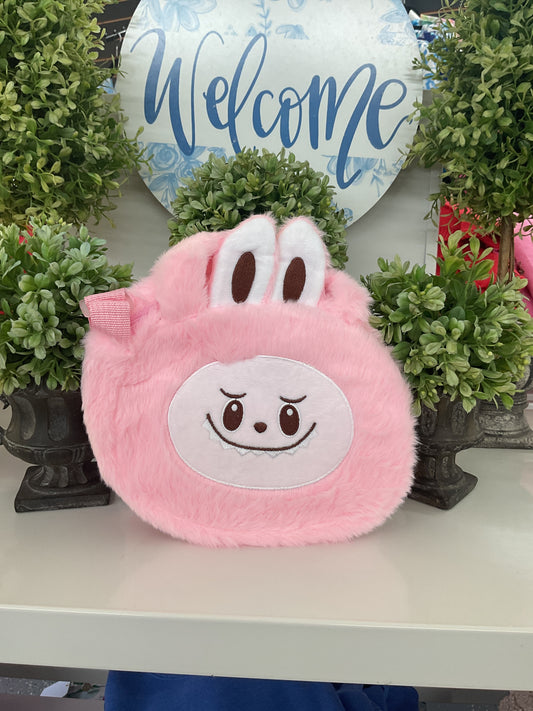 Monster Mini Crossbody Pink Bag