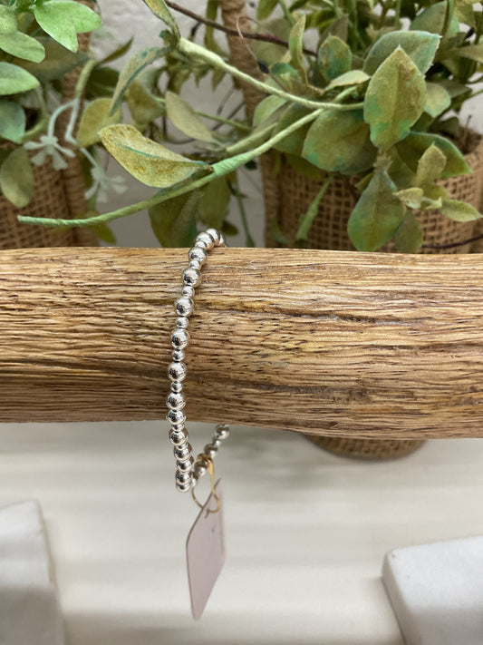 Silver Mix Bead Bracelet