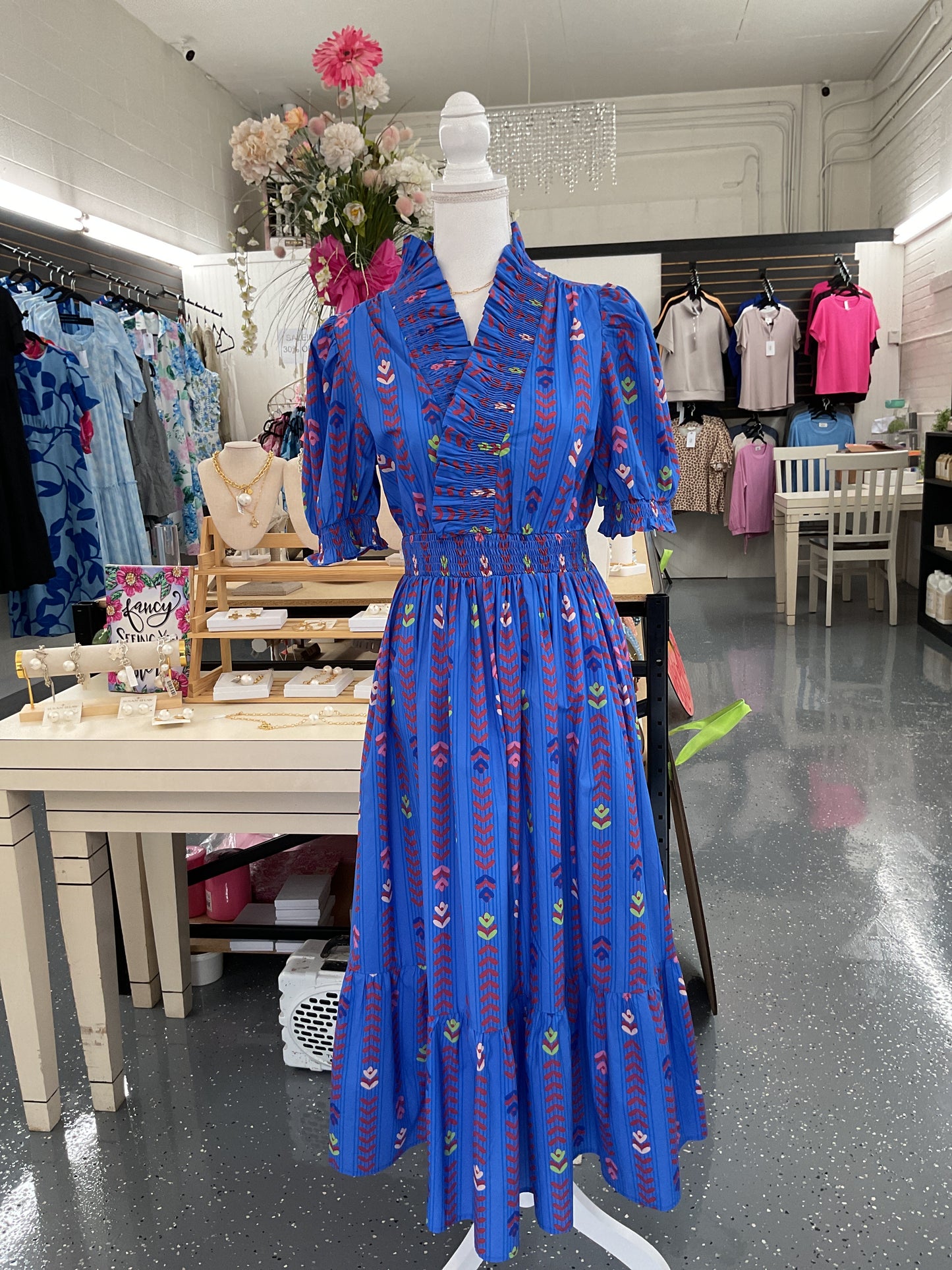 The Marley Blue Dress