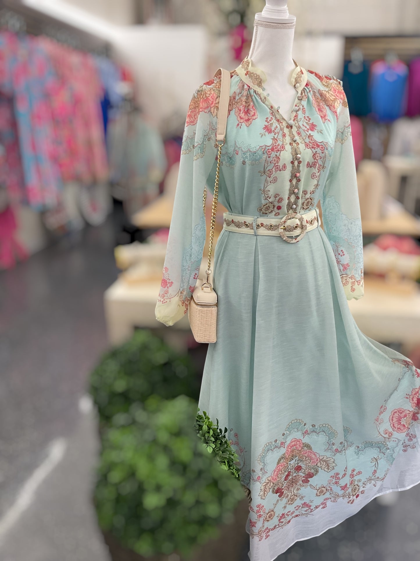 Mint Garden Grace Maxi Set