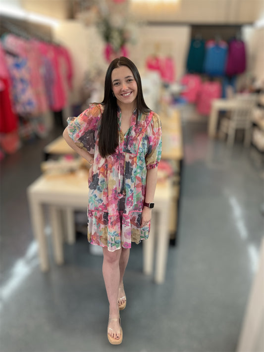 Painted Garden Dress