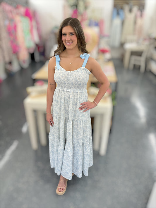 Sky Blossom Dress