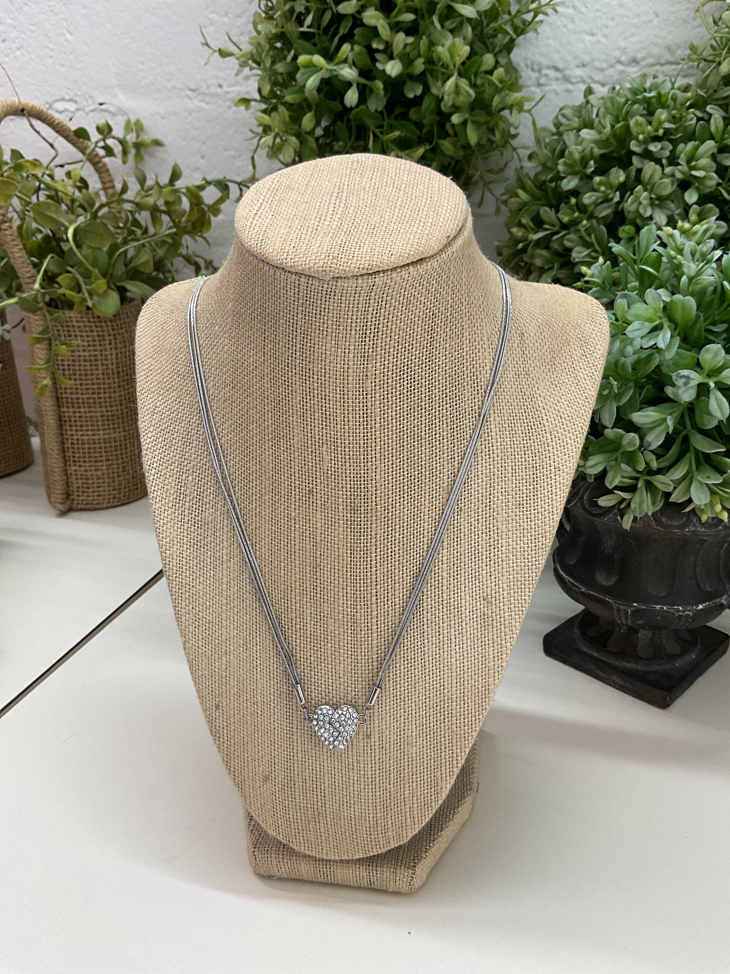 Magnetic Heart Necklace