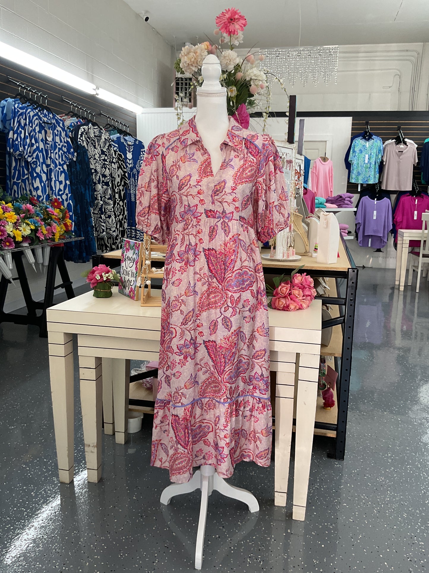 The Paisley Garden Dress