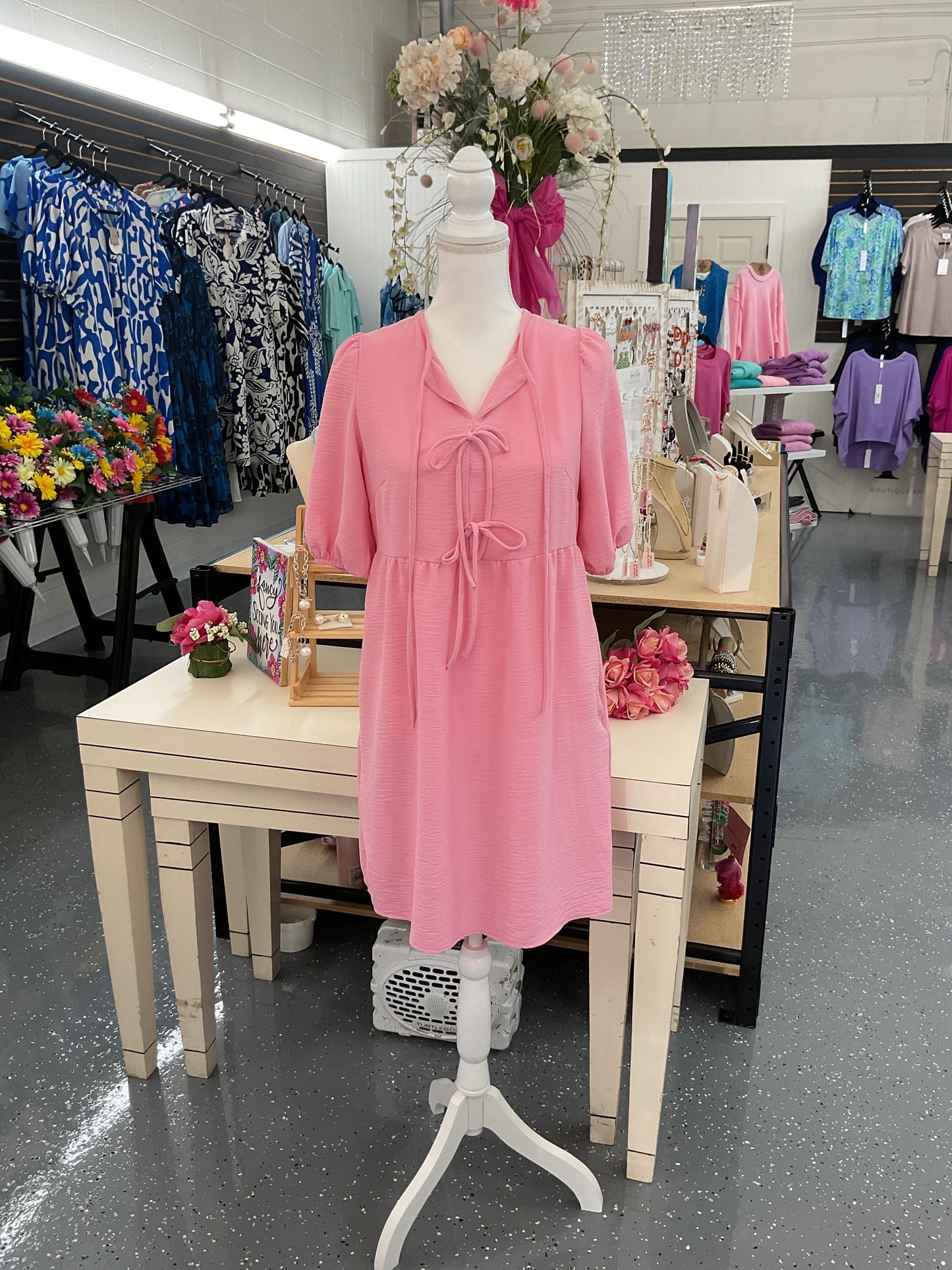 The Rosewater Bow Dress