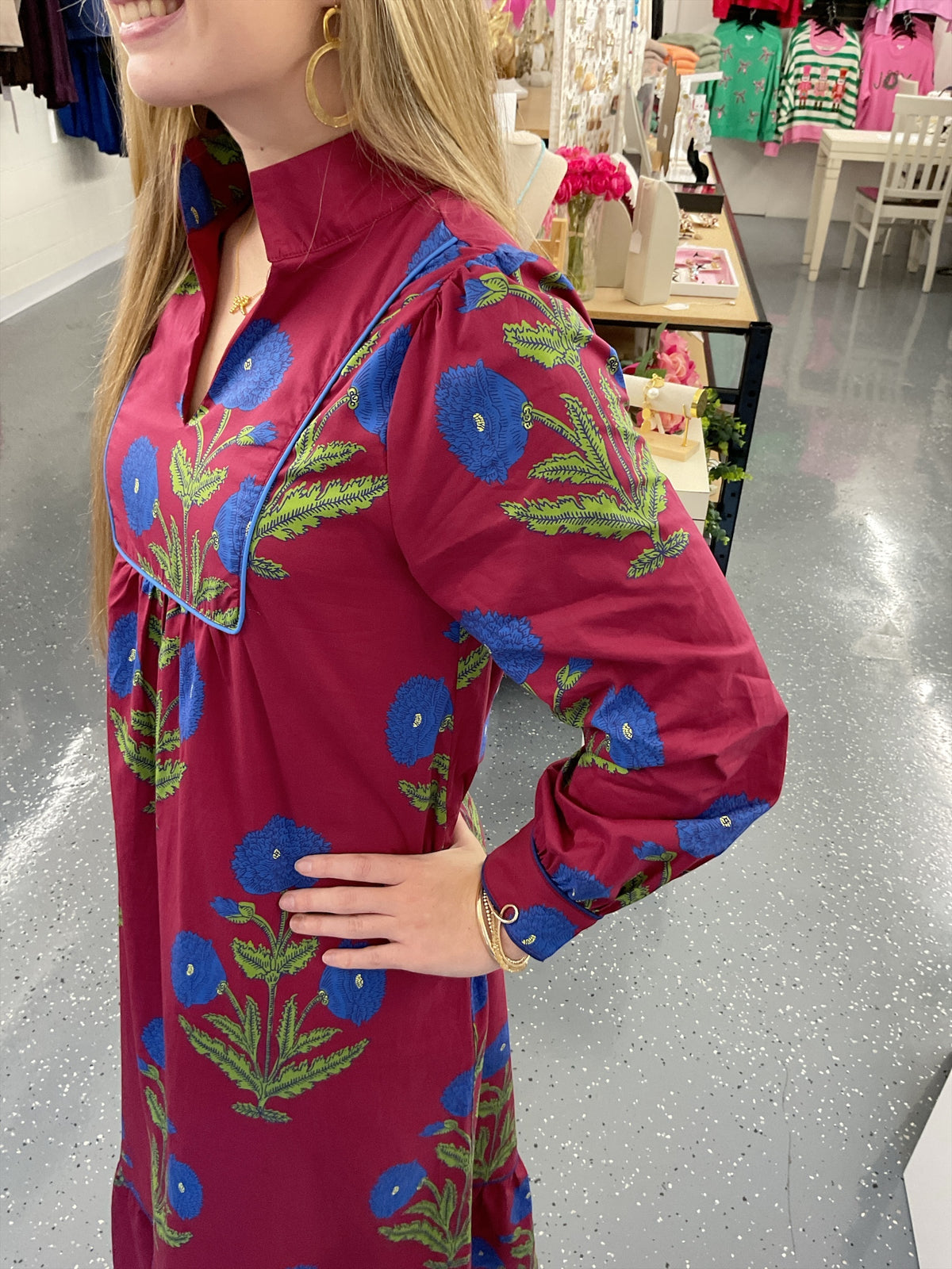 Berry Bloom Dress