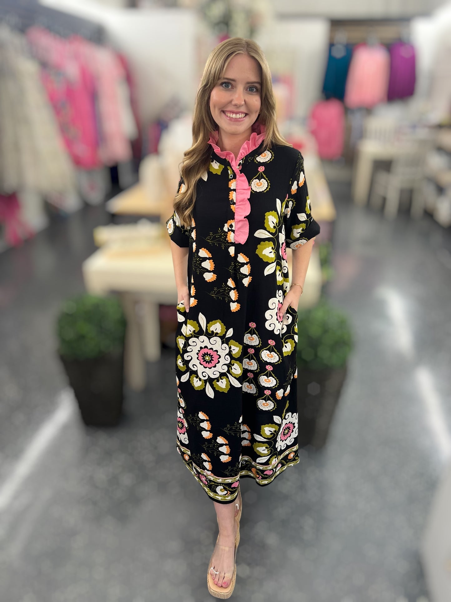 JD Garden Gala Midi Dress