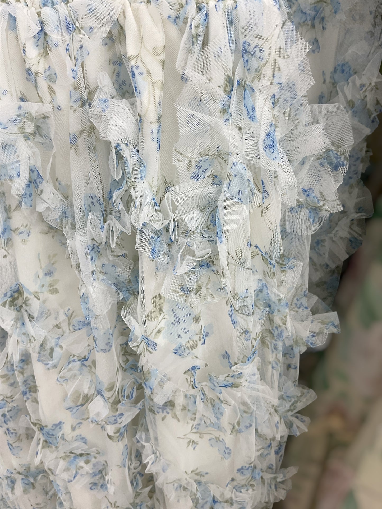 Blue Willow Garden Dress