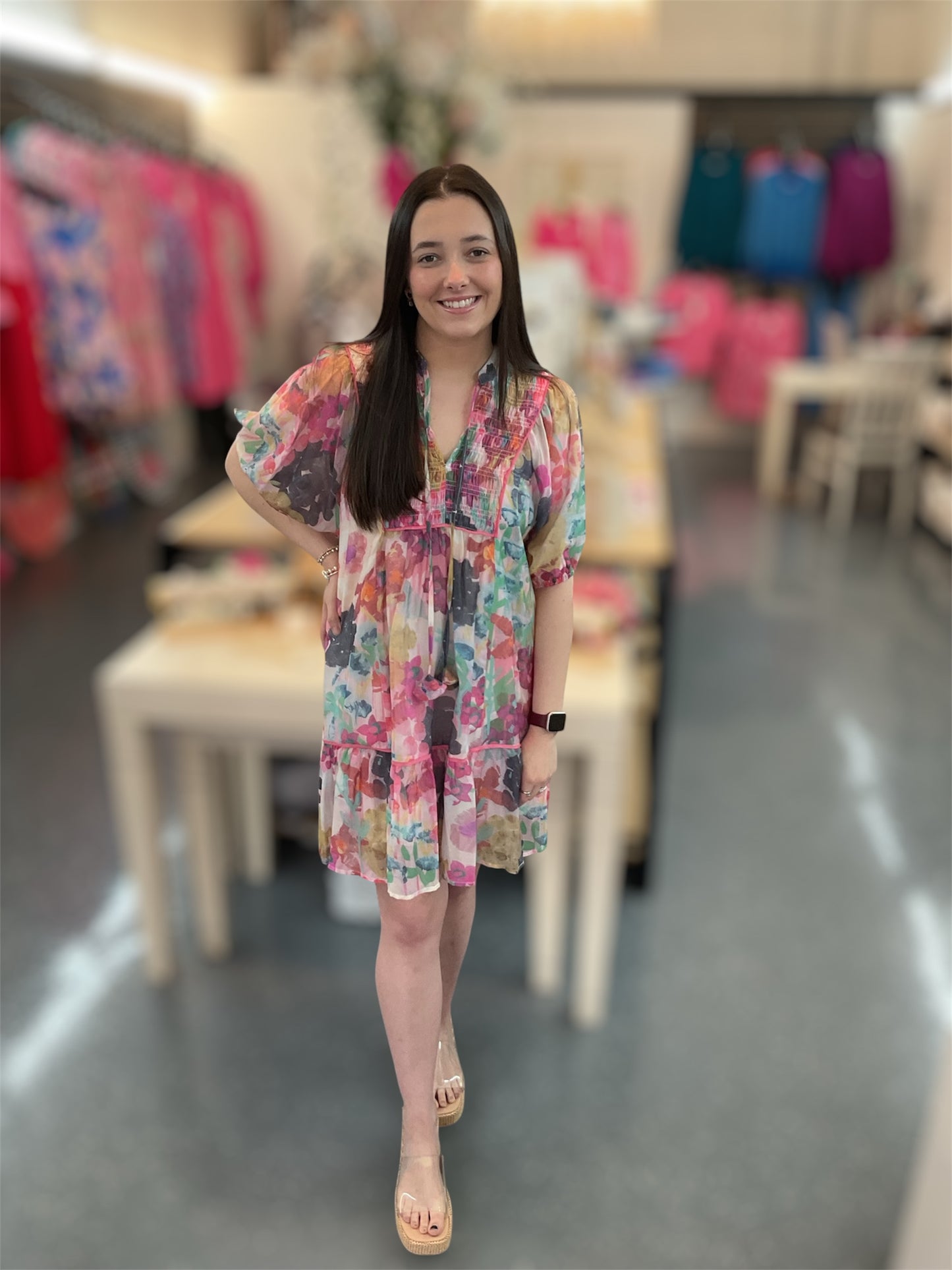 Painted Garden Dress
