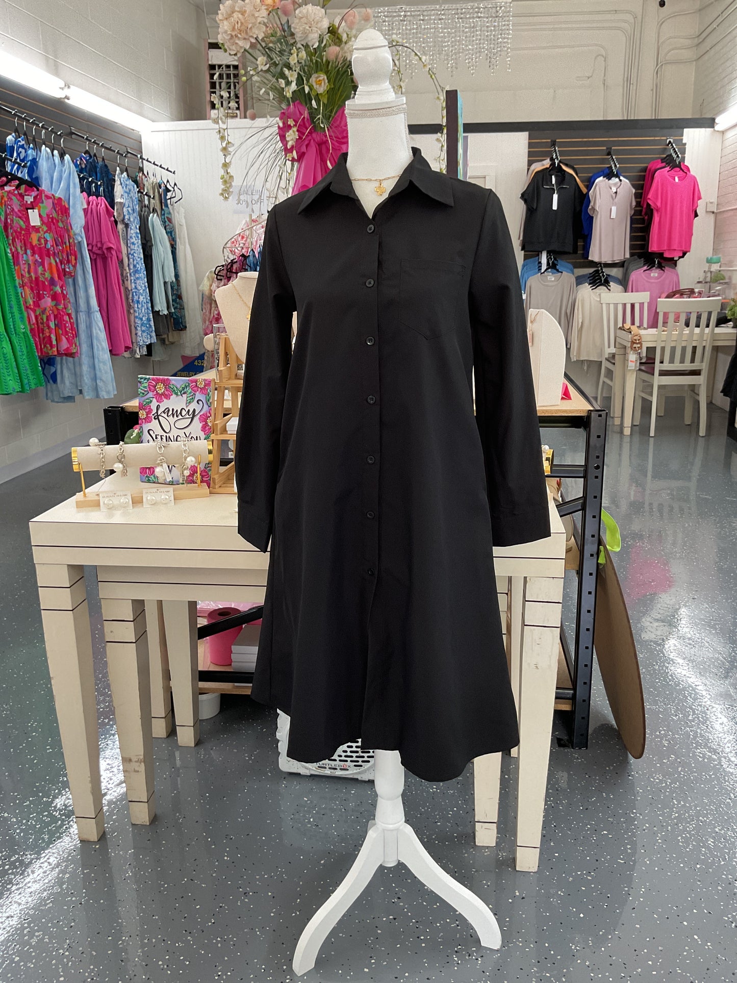 Everyday Classic Shirt Dress